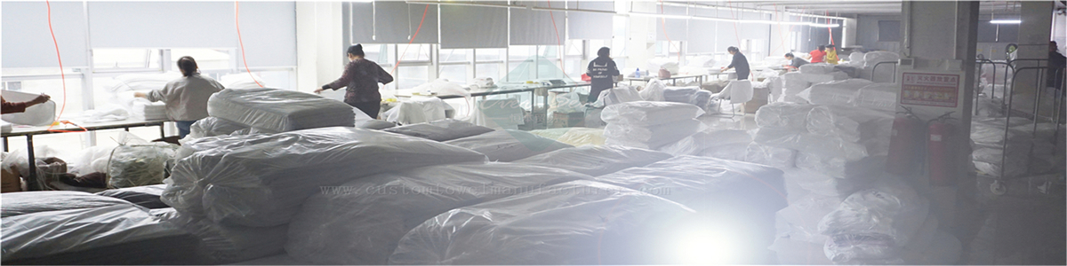 China EverBen cotton fingertip towels QC packing room Custom Logo Hand Towels Factory